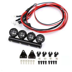 Luggage Rack Lamp Spotlight Carrier Roof Light DIY Kit for WPL 1:18/1:16 RC Car - Picture 1 of 4