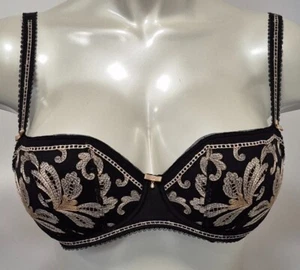 Fantasie 'Sofia' Bra Various Sizes Black & Gold BNWT - Picture 1 of 5