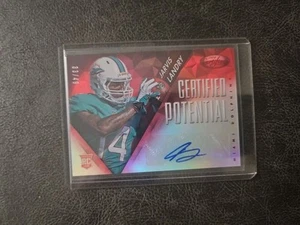 Espejo potencial 2014 certificado Panini rojo Jarvis Landry autógrafo radiocontrol #/49 LSU - Imagen 1 de 2