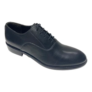 SCARPE DERBY CERIMONIA UOMO POLLINI PB10082C9KYES000 PELLE NERO ORIGINALE AI - Picture 1 of 6