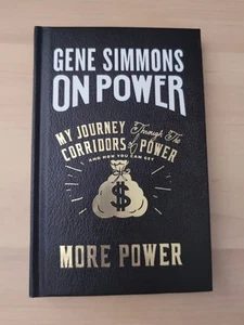 Gene Simmons On Power More Power SIGNED Gene Simmons (2017, HC ,1st) Auto KISS  - Picture 1 of 6