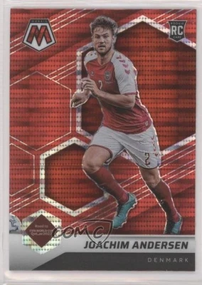 2021 Panini Mosaic FIFA Road to World Cup Red Pulsar Prizm Joachim Andersen #152 - Image 1 of 2