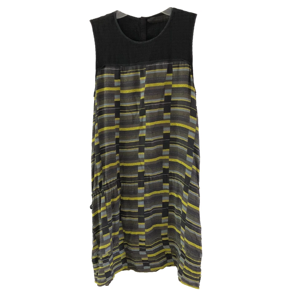 VESTIDO PROENZA SCHOULER MUJER SEDA MULTICOLOR TALLA 4 CINTURA CAÍDA SIN MANGAS Foto 1 de 4