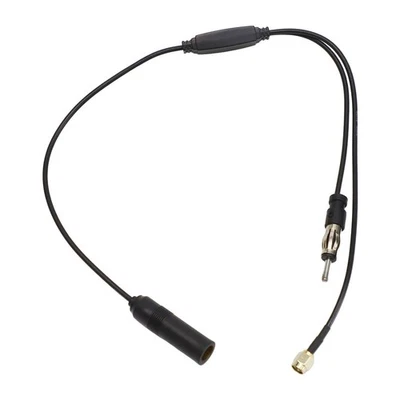 Car Antenna Converter Splitter with 50 Ohm Impedance for Easy Installation - image 1 of 4