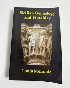 Sizilianische Genealogie und Heraldik von Louis Mendola (Englisch) Taschenbuch - Bild 1 von 9