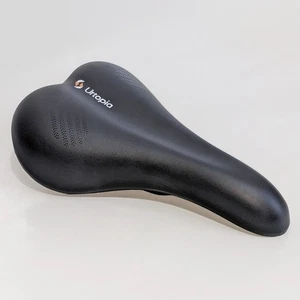 Urtopia bicycle saddle bike seat black carbon e-bike - Picture 1 of 8