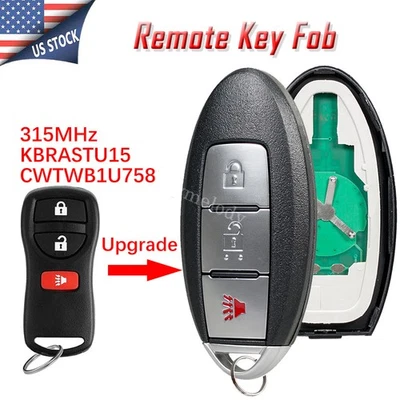 For 2004 2005 2006 2007 2008 2009 Nissan Titan Quest Keyless Remote Car Key Fob - Image 1 of 4