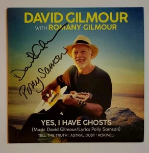 DAVID GILMOUR Signed CD PINK FLOYD Yes I have Ghosts Will Pass Psa Roger Waters - Picture 1 of 1