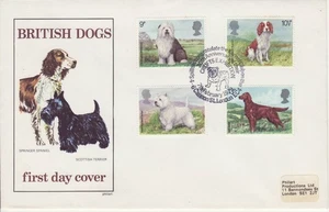 GB Stamps First Day Cover Dogs, Crufts, terrier, spaniel, setter PHILART 1979 - Picture 1 of 1