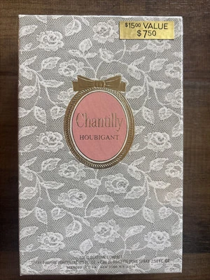NUEVO Vintage Chantilly Houbigant - Perfume Sólido Compacto + Concentrado + Spray Foto 1 de 2