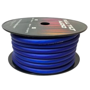 Full Tilt 50' 1/0 AWG OFC Power/Ground Cable - Picture 1 of 7