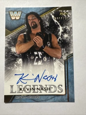 2017 Topps Legends Autograph Kevin Nash Diesel Auto 77/199 - Image 1 of 4