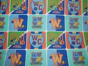 Wubbzy Baby Kleinkind Laken Set Blau Grün - Bild 1 von 1