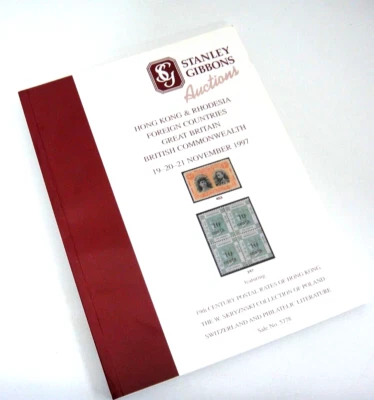 Stanley Gibbons 1997 Stamp Auction Catalog Skryznski Poland Collection - Image 1 of 4