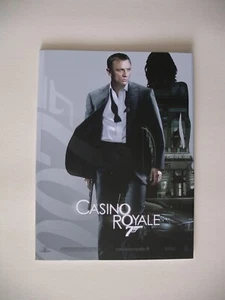 Casino Royale Daniel Craig 2006 dossier presse original presskit press kit BOND - Photo 1/5