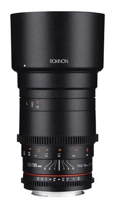 Rokinon 135mm T2.2 Full Frame Telephoto Lens (Canon EF) - Image 1 of 4
