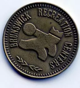 Bowling: Brunswick Recreation Centers, BRC Games 25CM - Picture 1 of 2