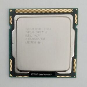 Intel Core i7-860 Quad Desktop CPU Processor SLBJJ 2.80Ghz/8M Socket H LGA1156