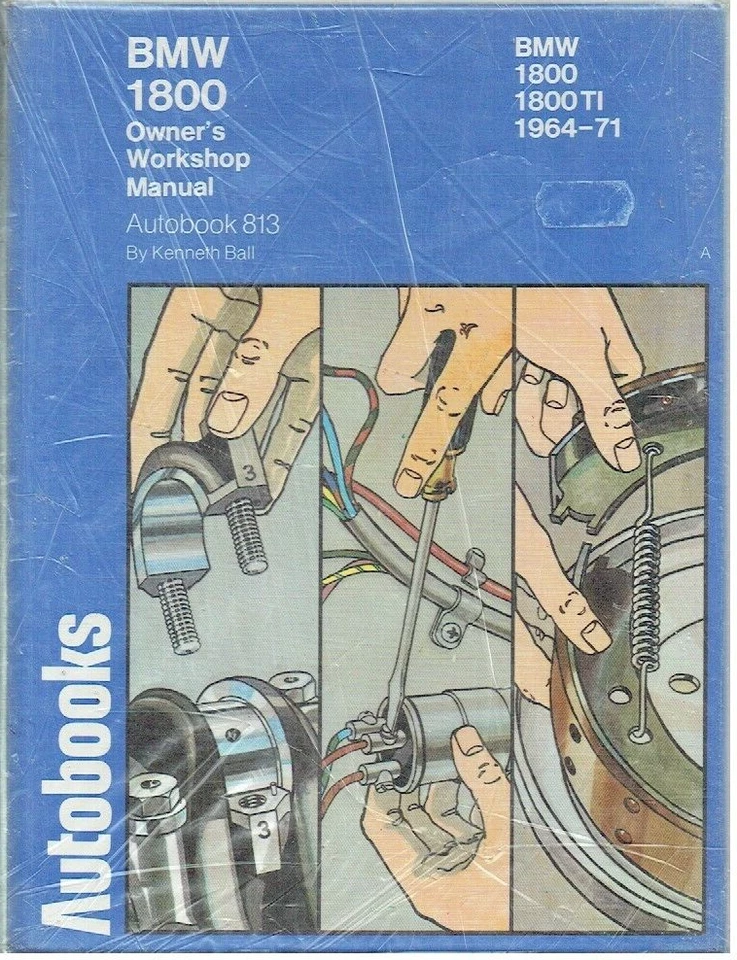 BMW 1800 y 1800ti berlina (1964-68) manual de taller del propietario * tapa dura nueva * Foto 1 de 1