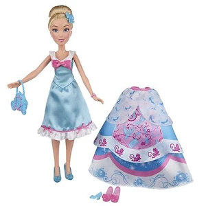 Disney Princess Cinderella Layer n' Style Doll in Blue Pink by Hasbro - Picture 1 of 10