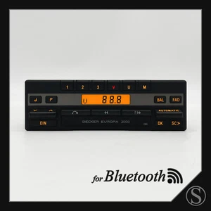 Becker Europa 2000 BE1120 Radio per Bluetooth Mercedes W201 W124 W126 R129 W463 - Foto 1 di 1