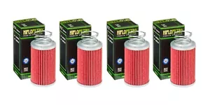 Filtro de aceite Hiflofiltro (x 4) MV AGUSTA BRUTAL 1090 / R / RR (2010 a 2016) - Imagen 1 de 6