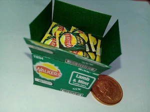 1/12 Scale: Opened Box Lamb & Mint Crisps dollshouse display miniatures - Picture 1 of 2