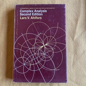 Analyse complexe ~ 2ème édition ~ Lars V. Ahlfors ~ 1966 Mcgraw-Hill ~ tissu avec DJ - Photo 1/16