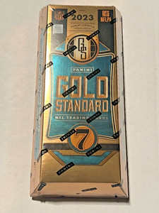 (1) 2023 Panini Gold Standard Football Sealed Hobby Box QTY Richardson Stroud