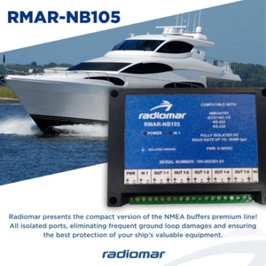 NMEA0183 BUFFER 1 INPUT TO 5 OUTPUTS FOR MULTIPLE DEVICES - SIMILAR TO ACTISENSE - Picture 1 of 8