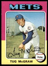 1975 Topps Tug McGraw  EX New York Mets #67