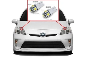 2 Color LED Parking Park light bulbs for 2010-2015 Toyota Prius/Plug in - Picture 1 of 8