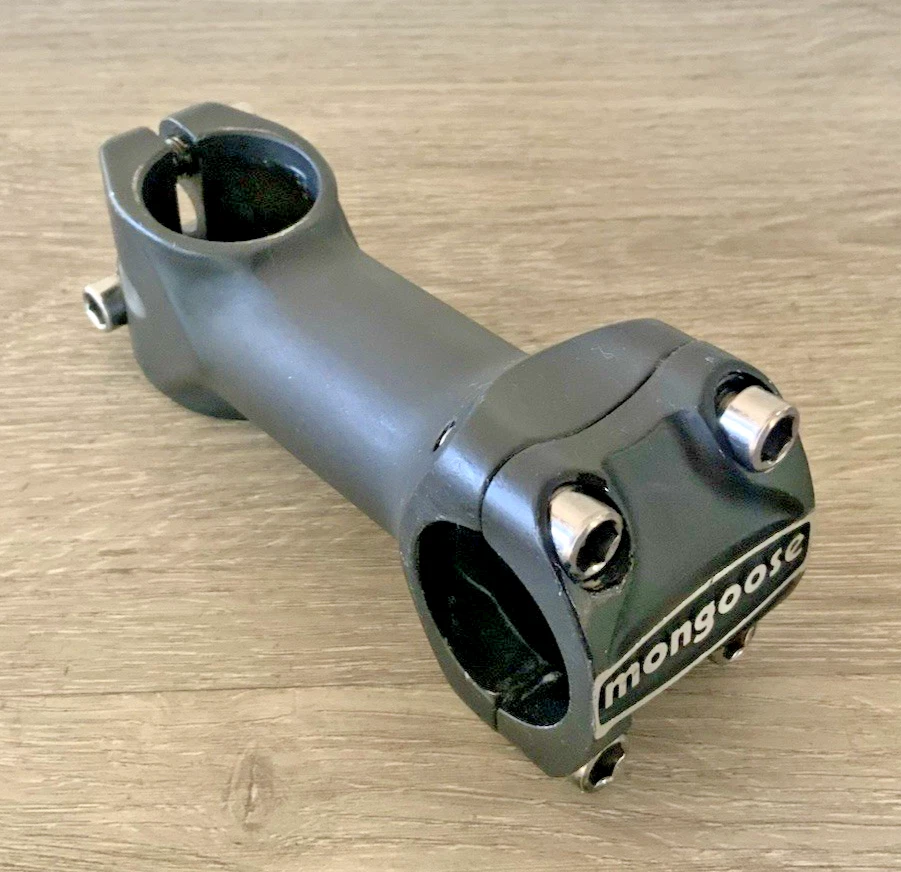 MONGOOSE THREADLESS STEM 90 MM 208 GRAMS 1 1/8 INCH 31.8 MM CLAMP - Image 1 of 4