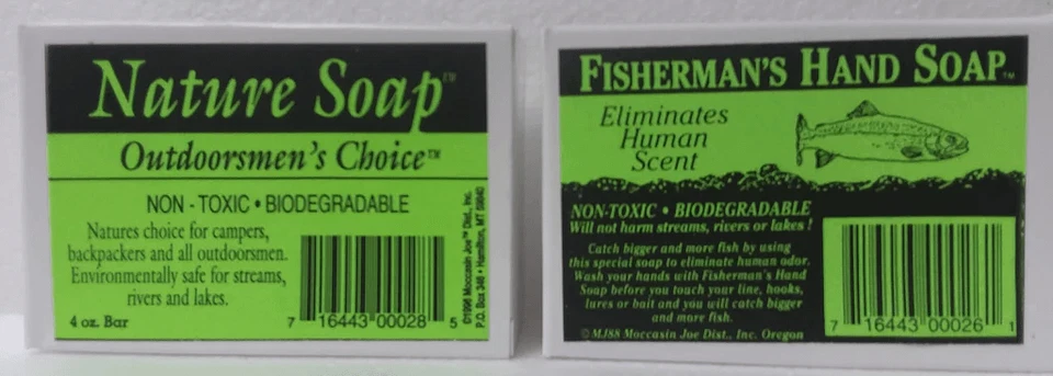 Jabón de emboscada Mocasín Joe - Jabón de manos de pescador Foto 1 de 1