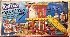 1975 Mattel Barbie Fashion Plaza Playset #9525 With BOX Nearly Complete - Picture 1 of 12