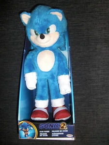 13" plush sonic the hedgehog 2 movie jakks - Picture 1 of 1