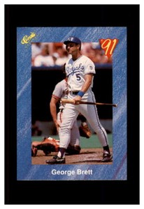 GEORGE BRETT KANSAS CITY ROYALS CLASSIC BLUE 1991 #T46
