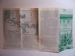 Vintage 1962 Lake Ivashington Ship Canal,Seattle,Washington,W.T Preston Snagboat - Bild 1 von 2