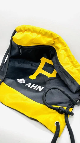 Pittsburgh Pirates Charity Auction Exclusive Drawstring Backpack MLB BRAND NEW Cover
