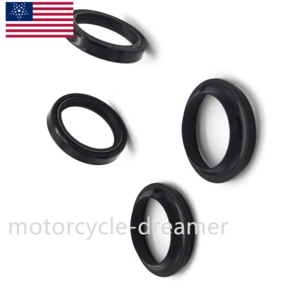 For Suzuki Fork Dust Wiper Seals Kit TL1000R 98-02 GSR400 06-10 GSR600 2006-2010 Foto 1 de 4