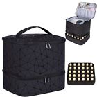 PU Leather Nail Kit Carrying Case Manicure Tools Storage Bag  Travel