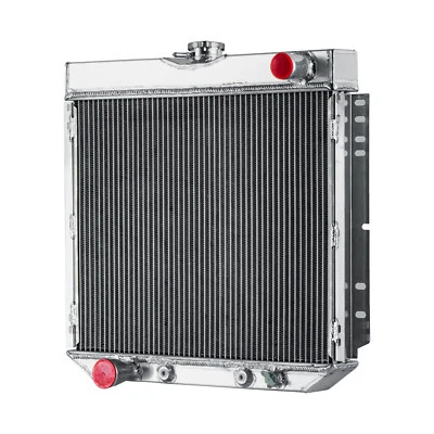 Radiador de aluminio de 4 filas para Ford Mustang Falcon 66-1973 Mercury Comet 1967-70 Foto 1 de 4