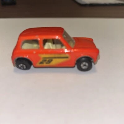 Matchbox Superfast 1970 Racing Mini No. 29 Naranja Foto 1 de 4