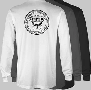 Oilzum Motor Oil Retro Long Sleeve T-Shirt motorcycle - Picture 1 of 7