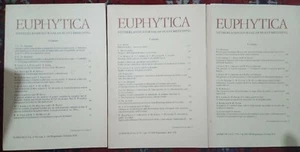 Euphytica Netherlands Journal Of Plant breeding 1978 Parts 1-3 - Picture 1 of 4