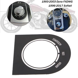 Dash Cover Switch Nameplate For Harley Heritage Softail Fat Boy Lo Deluxe FXSTD - Picture 1 of 10