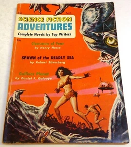 Science Fiction Adventures – US digest – April 1957 – Vol.1 No.3 - Silverberg - Picture 1 of 5