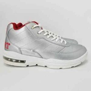 Philipp Plein Sport Equipment 1978 Malone Silver Hi-Top Sneaker Gr. 8,5 - Bild 1 von 12