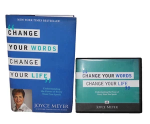 Change Your Words, Change Your Life : by Joyce Meyer (2012, Hardcover) w/CDs - Picture 1 of 5