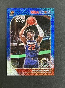 2019-20 Panini NBA Hoops Premium Stock DeAndre Ayton BLUE MOJO PRIZM /99 SP